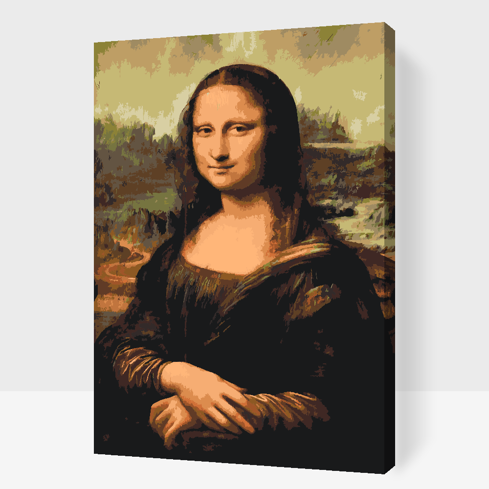 Malování podle čísel - Leonardo da Vinci - Mona Lisa